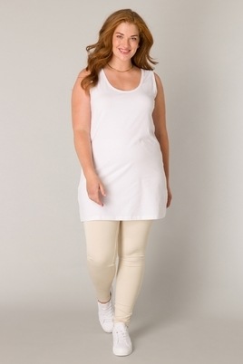 Base Level Curvy tanktop katoen Amin