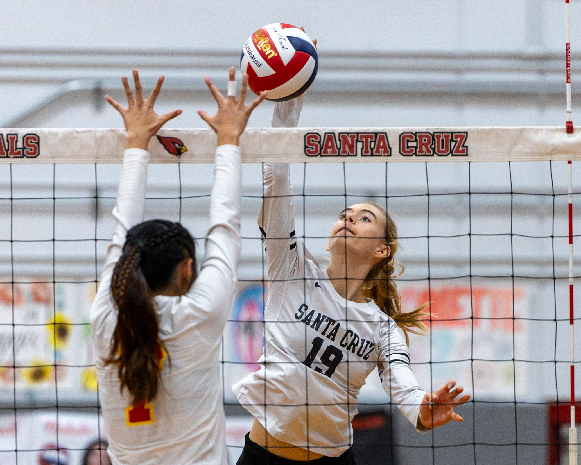 STC-L-LOCAL-0624-02 Santa Cruz High’s Haisley Flanagan committed to play beach volleyball at NCAA Division I Santa Clara University. (John Lee – Santa Cruz Sentinel file)