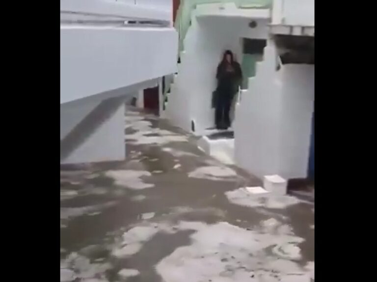 grandine mykonos maltempo grecia