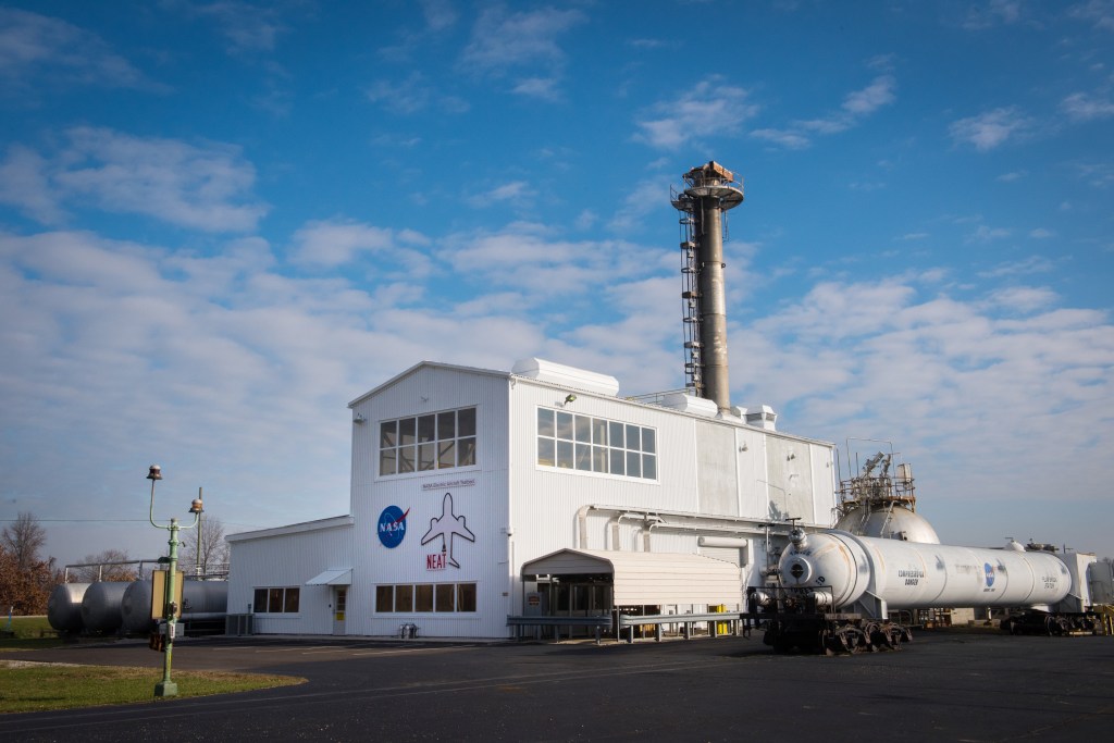 Industry collaborators utilize NASA facilities to conduct ground tests, such as simulated altitude tests of full-scale propulsion systems, to accelerate technology development.