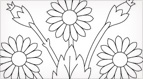 Art Needlework Daisies Embroidery Pattern