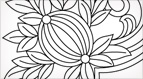 Hand Embroidery Pattern: Pomegranate Corners