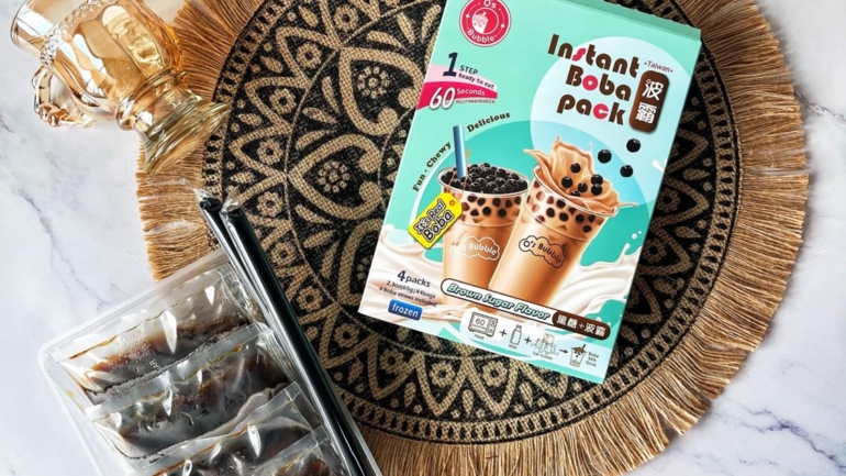 Recipe: DIY Boba Egg Tart & Boba Cream Puff with O’s Bubble Frozen Classic Instant Boba Pack