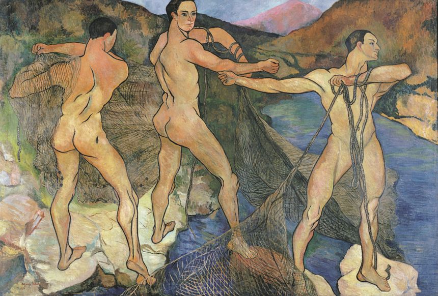 Suzanne Valadon, "Le Lancement du filet", 1914, Achat de l’État, 1937, Paris, Centre Pompidou, en dépôt au musée des Beaux-Arts de Nancy: