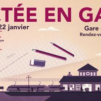 Dictée en gare de Poitiers