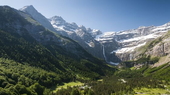 Le cirque de Gavarnie dans les Pyrénées