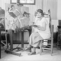 La peintre Suzanne Valadon, à découvrir ou redécouvrir dans la visite virtuelle du monastère royal de Brou à Bourg-en-Besse