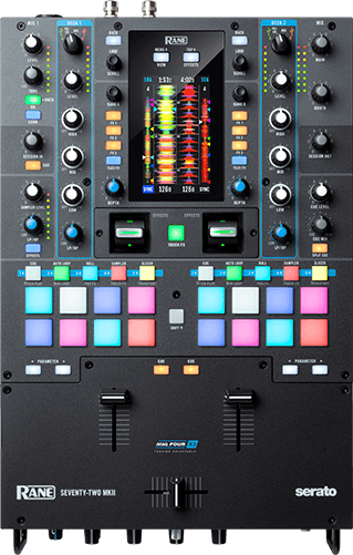 RANE SEVENTY-TWO MKII - Premium 2 Channel DJ Scratch mixer