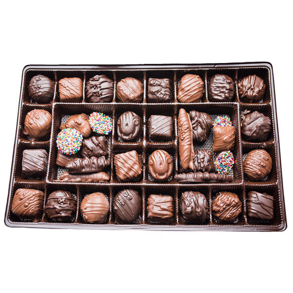 1 Pound Milk and Dark Chocolate Assorted 1 Pound Milk and Dark Chocolate Assorted | Reppert's Candy