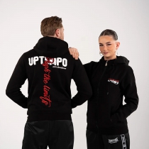 Uptempo hooded zipper Signature
