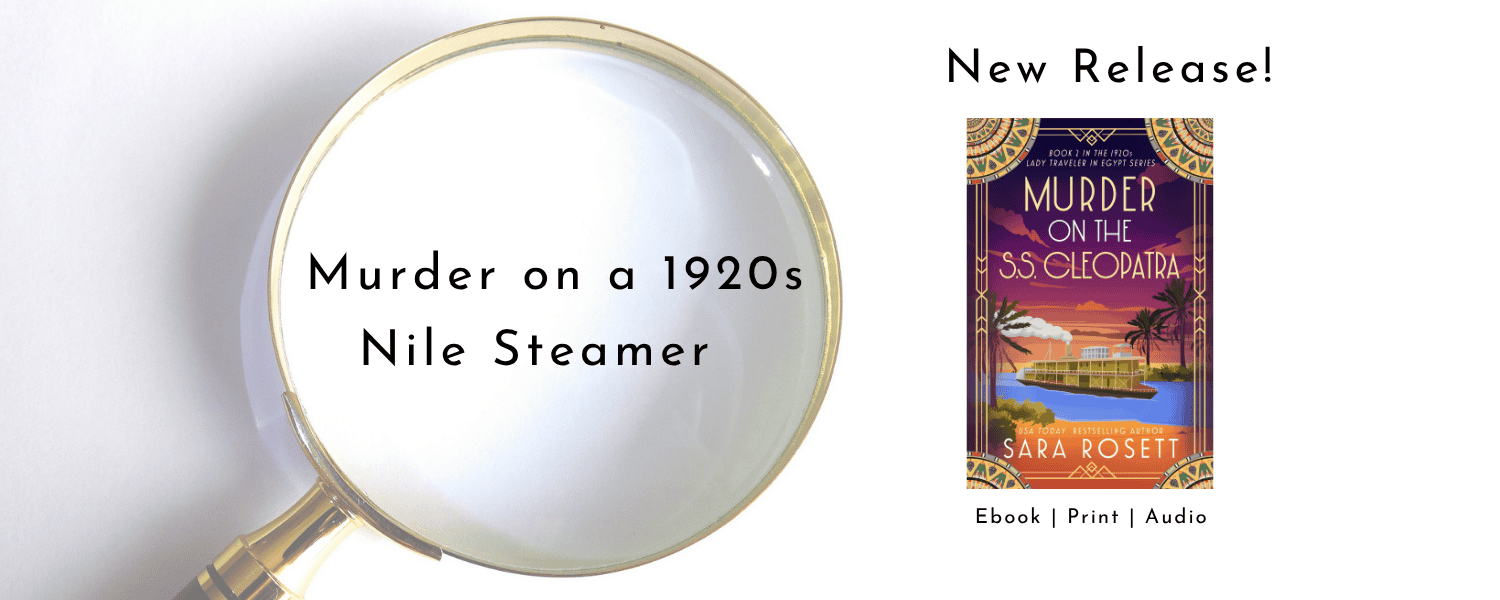 Murder on the S.S. Cleopatra New Release 1920s Lady Traveler Series Book 1 Murder Among the Pyramids