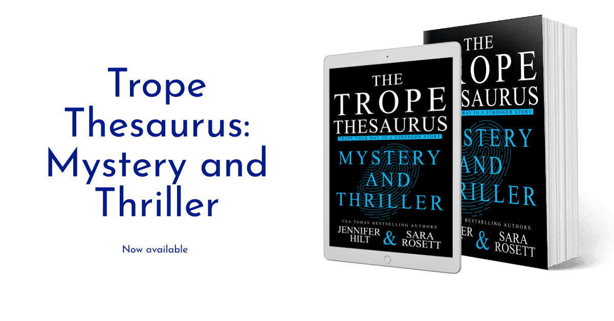 Mystery and Thriller Trope Thesaurus Sara Rosett Mystery and Thriller Trope Thesaurus Sara Rosett ebook and print book on a white background
