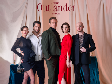 The 'Outlander' Issue: Caitríona Balfe, Sam Heughan, Sophie Skelton, Richard Rankin, and John Bell