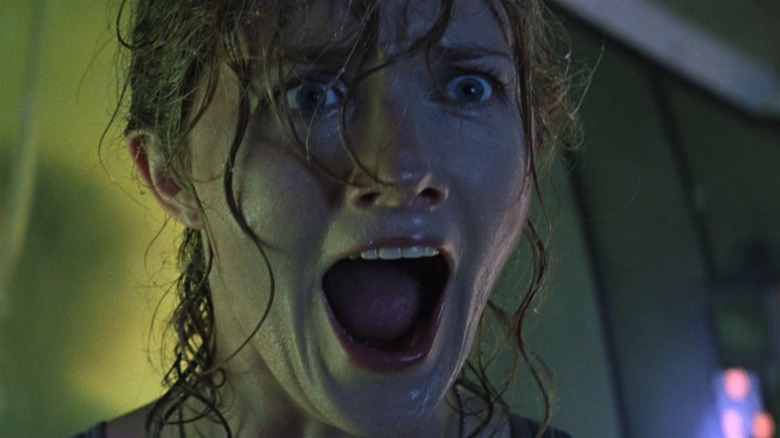 Joely Richardson as Starck screaming in Event Horizon