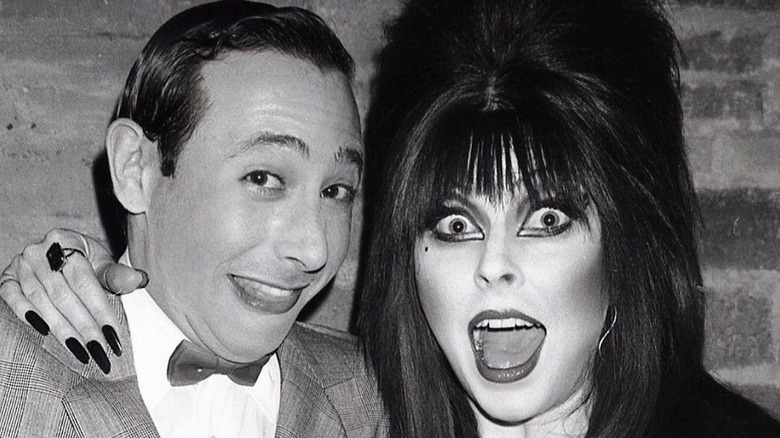 Paul Reubens, Cassandra Peterson, Pee-wee Herman, Elvira