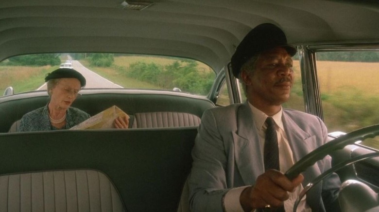 Morgan Freeman and Jessica Tandy in Driving Miss Daisy