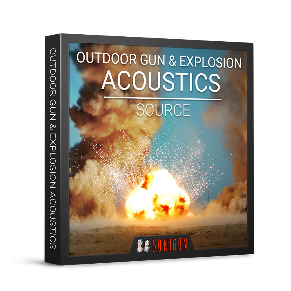 Outdoor Gun & Explosion Acoustics Source