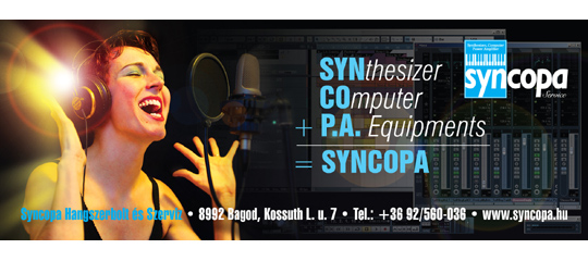 Zenei számítógépek a Syncopától