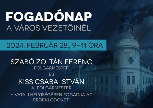 Fogadónap a város vezetőinél