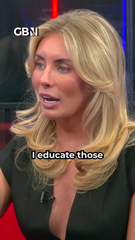 Bonnie Blue in an interview, stating "I educate those".