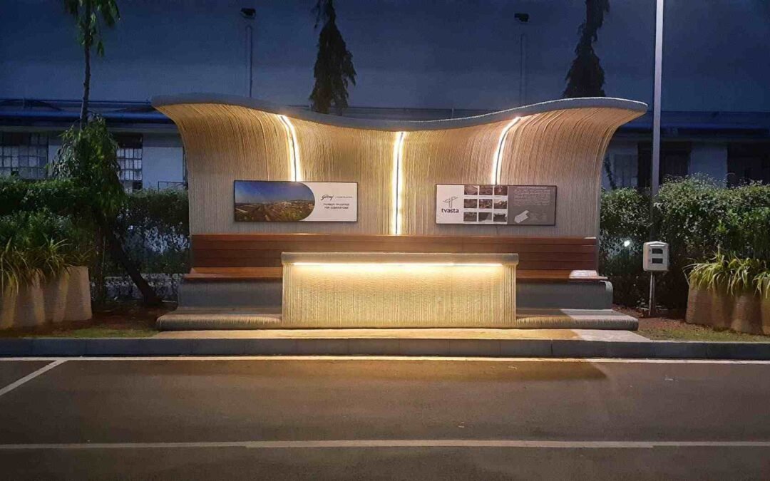 Bus shelters for Godrej