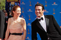 2010 Primetime Emmy Awards - Ellie Kemper and Jon Hamm