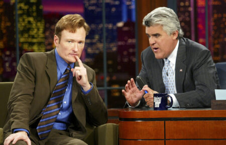 Conan O'Brien Appears on The Tonight Show with Jay Leno