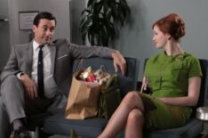 Mad Men - Jon Hamm and Christina Hendricks