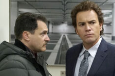 Fargo - Michael Stuhlbarg as Sy Feltz, Ewan McGregor as Emmit Stussy