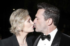 Jane Lynch and Jon Hamm attend the 71st Primetime Emmy Awards and Prime Video After Party