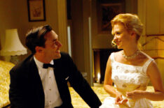 Jon Hamm and January Jones in Mad Men - Season 1