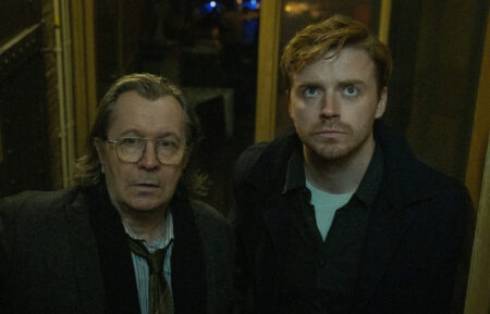 Gary Oldman and Jack Lowden in Slow Horses