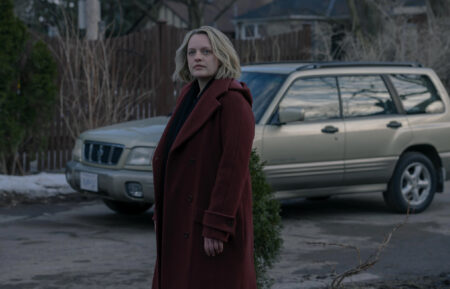 Elisabeth Moss in The Handmaid's Tale