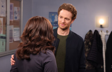 Marlyne Barrett and Nick Gehlfuss in 'Chicago Med' - Season 8