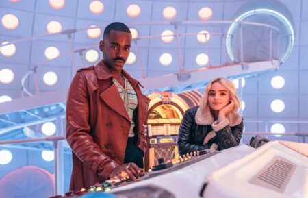 Ncuti Gatwa and Millie Gibson in 'Doctor Who'