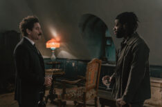 Ewan McGregor as Count Rostov and Fehinti Balogun as Mishka in 'A Gentleman in Moscow' Episode 3