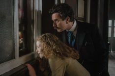 Alexa Goodall as Nina and Ewan McGregor as Count RostovIn a Gentleman in Moscow