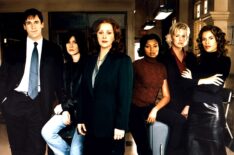 Jon Hamm, Nancy McKeon, Bonnie Bedelia, Taraji P. Henson, Tracey Needham, and Lisa Vidal of 'The Division'