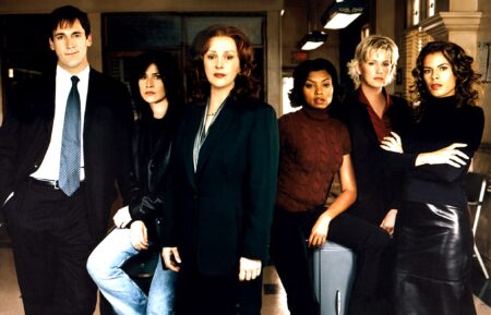 Jon Hamm, Nancy McKeon, Bonnie Bedelia, Taraji P. Henson, Tracey Needham, and Lisa Vidal of 'The Division'