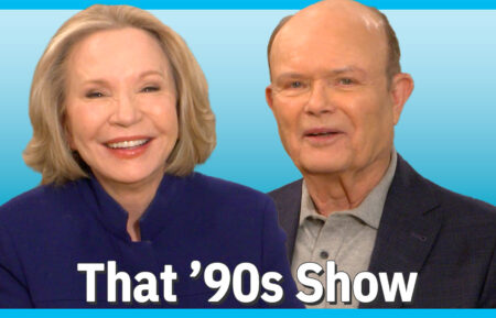 Debra Jo Rupp and Kurtwood Smith promoting 'That '90s Show'