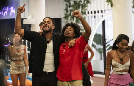 Kendall Washington and Kordell Beckham on 'Love Island USA' Season 6