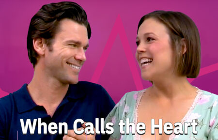 Kevin McGarry and Erin Krakow breaking down Elizabeth and Nathan's relationship timeline on 'When Calls the Heart'