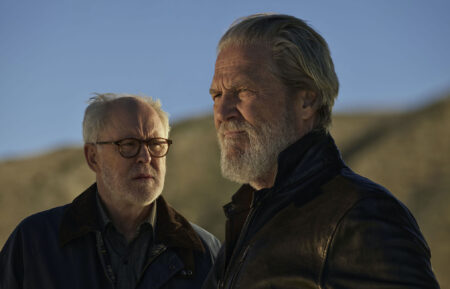 John Lithgow as Harold Harper, Jeff Bridges as Dan Chase in 'The Old Man' Season 2