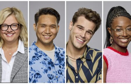 Angela, Kimo, Tucker, and T'kor on Big Brother Season 26