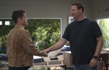 Rob Lowe as Owen and Jim Parrack as Judd — '9-1-1: Lone Star' Season 5 Premiere 