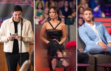 Devin Strader, Jenn Tran, and Sam McKinney on 'The Bachelorette'