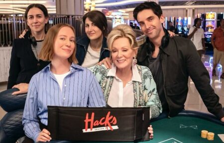 Lucia Aniello, Hannah Einbinder, Jen Statsky, Jean Smart, and Paul W. Downs for 'Hacks' Season 4