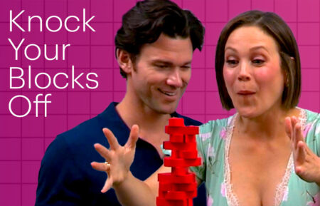 Kevin McGarry and Erin Krakow play Knock Your Blocks Off: Swooon Edition