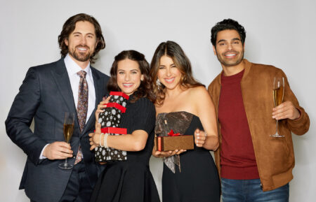 Chris McNally, Lyndsy Fonseca, Daniella Monet, Jag Bal in 'Holiday Crashers'