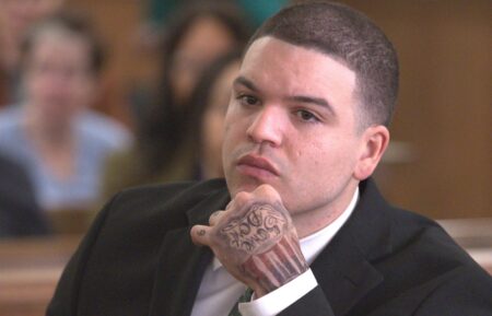 Josh Rivera as Aaron Hernandez in 'American Sports Story'